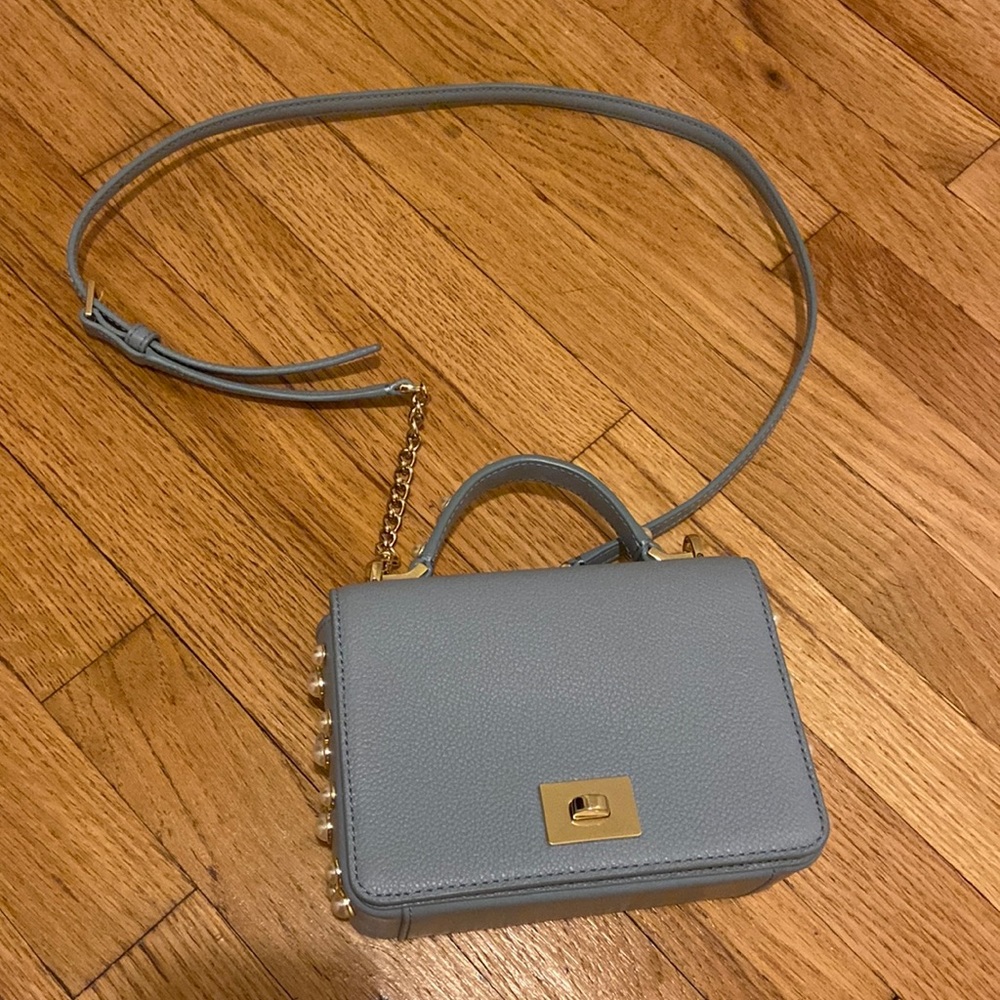 Brand New - Only Wore Once KATE SPADE LEATHER PEARL CROSS BODY HANDBAG